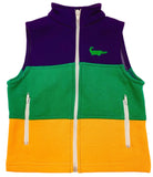 MARDI GRAS VEST - CHILD AND ADULT