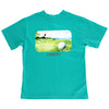 BAILEY BOYS SHORT SLEEVE LOGO TEE- GOLF ON JEWEL