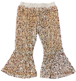 MARDI GRAS GOLD SEQUIN GOGO PANTS