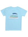 PONTOON SHORT SLEEVE POWDER BLUE SHIRT