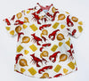 MICHAEL CRAWFISH SHORT SLEEVE BUTTON DOWN SHIRT