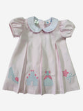 CASTLE PINK PLEAT DRESS