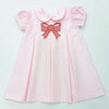 LULU BEBE DANA PINTUCK BOW DRESS
