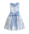 BAILEY BOYS EGG PRINT/BLUE CHECK SEERSUCKER - DRESS