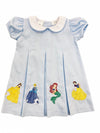 LULU BEBE DANA PINTUCK PRINCESS DRESS