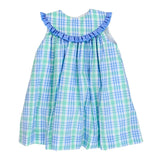 BAILEY BOYS WATERCOLOR PLAID FLOAT DRESS