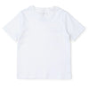 WHITE SHORT SLEEVE POCKET T-SHIRT