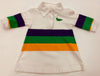 MARDI GRAS LONG SLEEVE RUGBY DRESS