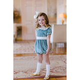 FOREST VELVET ROMPER