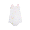 SISI SUNSUIT - SPRINKLE KINDNESS & CONFETTE WITH PALM BEACH PINK & WORTH AVENUE WHITE EYELET