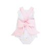 SISI SUNSUIT - SPRINKLE KINDNESS & CONFETTE WITH PALM BEACH PINK & WORTH AVENUE WHITE EYELET