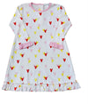 PINK RUFFLE NIGHTGOWN - MICKEY BALLOON