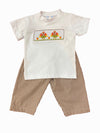 TURKEY SMOCKED SHIRT & PANT SET