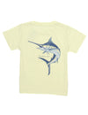 BLUE MARLIN SHORT SLEEVE LIGHT YELLOW