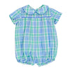 BAILEY BOYS WATERCOLOR PLAID DRESSY BUBBLE