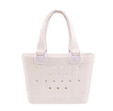 SIMPLY SOUTHERN MINI TOTE - WHITE