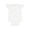 WENDY ONESIE - SPRINKLE KINDNESS & CONFETTE WITH WORTH AVENUE WHITE EYELET