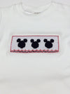 LULU BEBE TOM SMOCKED SHORT SET - MICKEY MOUSE