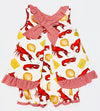 ABBY CRAWFISH BLOOMER SET