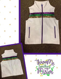 MARDI GRAS SEQUIN VEST