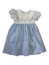 HOLLY EMBROIDERED SQUARE COLLAR DRESS