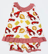 ABBY CRAWFISH BLOOMER SET