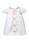 PROPER PEONY NOEL WHITE CHRISTMAS DRESS