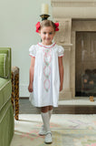 PROPER PEONY NOEL WHITE CHRISTMAS DRESS