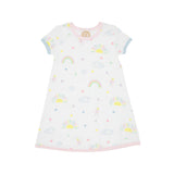 POLLY PLAY DRESS - IT'S ALL SUNSHINE AND RAINBOWS WITH SEA ISLAND SEAFOAM