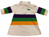 Mardi Gras Rugby A-Line Dress