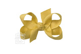 Hair Bow 3" Light Yellow