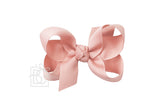 Hair Bow 3.5" Light Pink