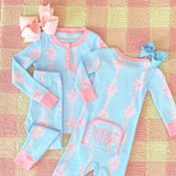 SARA JANE'S SWEET DREAM SET - NO BOW, NO GO WITH HAMPTONS HOT PINK