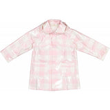 PINK BUFFALO CHECK RAINCOAT