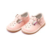 Joy Classic Leather Stitch Down T-Strap Mary Jane Pink