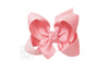 Hair Bow 4.5" Pink