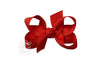 Hair Bow 3" Red
