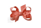 Hair Bow 3" Shell Pink