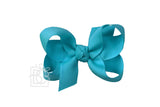 Hair Bow 3.5" Turquoise